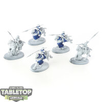 Astra Militarum - 5x Attilan Rough Riders - teilweise bemalt