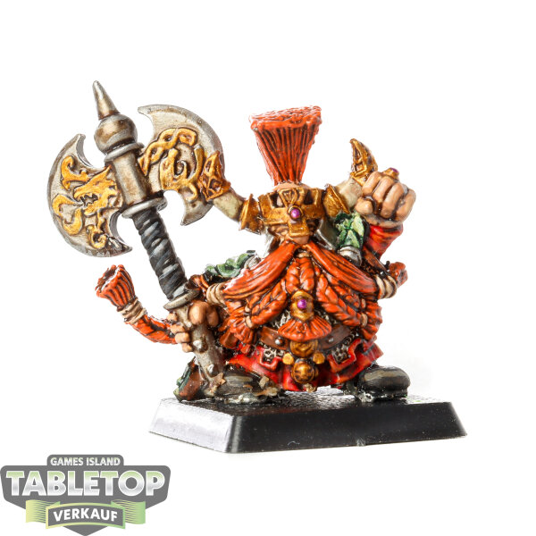 Dwarfen Mountain Holds - Ungrim Ironfist (klassisch) - bemalt