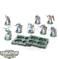 Runewars - 8 Daqan Spearmen Unit - bemalt