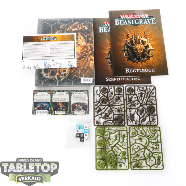 Warhammer Underworlds - Beastgrave Grundspiel - im Gussrahmen