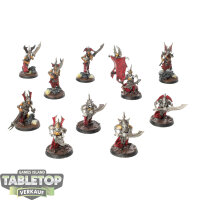 Soulblight Gravelords - 10x Grave Guard - bemalt