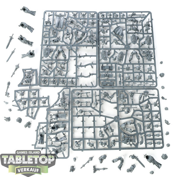 Dark Angels - 5x Deathwing Knights klassisch - teilweise gebaut