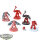 Dark Angels - 5x Assault Terminator Squad klassisch - teilweise bemalt