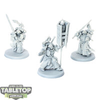 Dark Angels - 3x Inner Circle Companions - grundiert