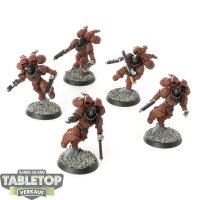 Space Marines - 5x Assault Intercessors with Jump Packs -...
