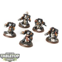 Black Templars - 5x Terminator Squad (Klassisch) - bemalt