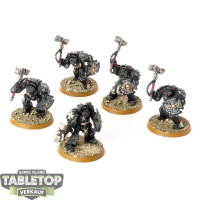 Black Templars - 5x Assault Terminator Squad (Klassisch)...