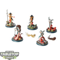 Daughters of Khaine - 5x Blood Sisters - bemalt