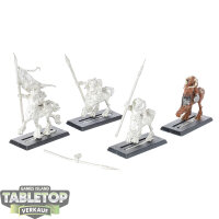 Beastmen Brayherds - 4x Centigors klassisch - teilweise...