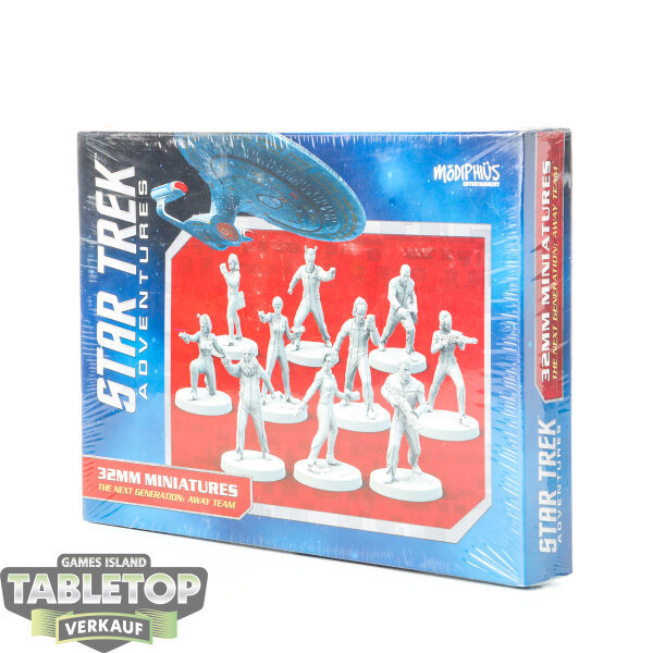 Miniaturen - 10 Star Trek Adventures - The next Generation: Away Team - Originalverpackt / Neu