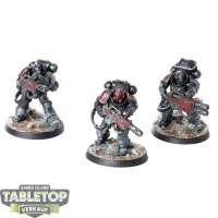Deathwatch - 3x Primaris Eradicators - bemalt