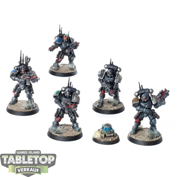 Deathwatch - 5x Infiltrator Squad - bemalt