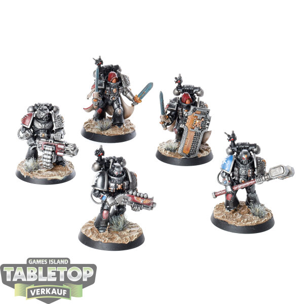 Deathwatch - 5x Veterans - bemalt