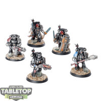 Deathwatch - 5x Veterans - bemalt