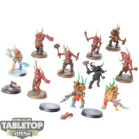 Death Guard - 10x Poxwalkers - teilweise bemalt