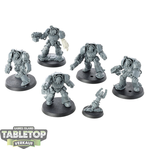 Space Marines - 5x Terminator Squad - unbemalt