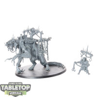 Orruk Warclans - Snatchaboss on Sludgeraker Beast - unbemalt