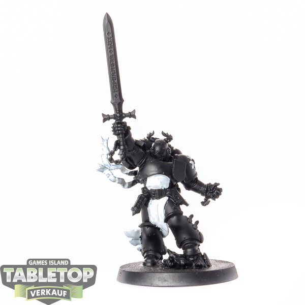 Black Templars - Emperors Champion - teilweise bemalt