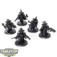 Black Templars - 5x Sword Brethren - grundiert