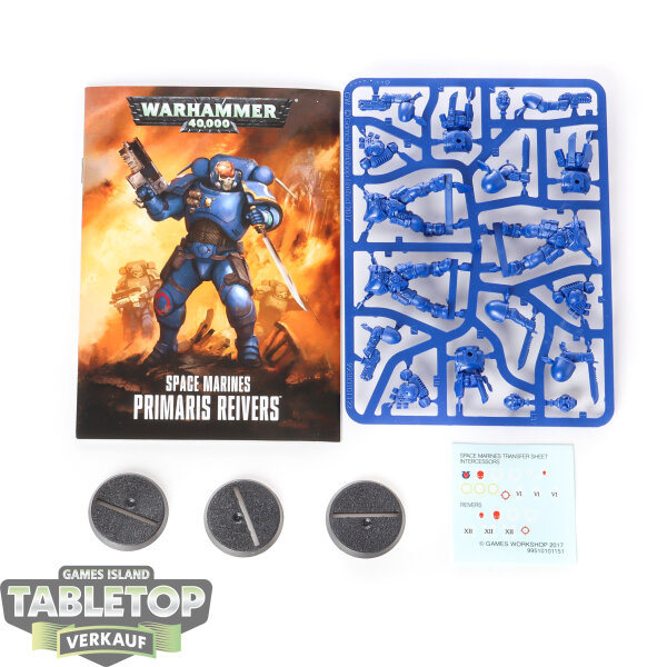 Space Marines - 3x Primaris Reivers - im Gussrahmen