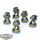 Dark Angels - 5x Tactical Squad - bemalt