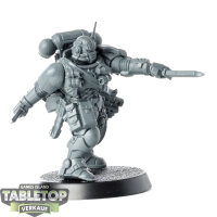 Space Marines - Lieutenant with Combi-Weapon - unbemalt