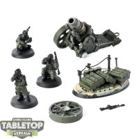 Astra Militarum - Imperial Heavy Mortar - teilweise bemalt