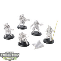 Astra Militarum - 5x Death Korps of Krieg Command Squad...