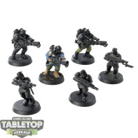 Astra Militarum - 6x Special Weapons Team - teilweise bemalt
