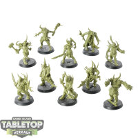 Death Guard - 10x Poxwalkers - unbemalt