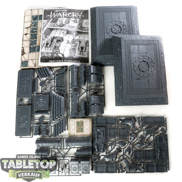 Gelände - Warcry: Ravaged Lands - Shattered Stormvault - im Gussrahmen