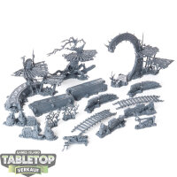 Gelände - 17x Warcry: Scales of Talaxis Terrain -...