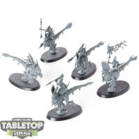 Seraphon - 5x Raptadon Chargers - unbemalt