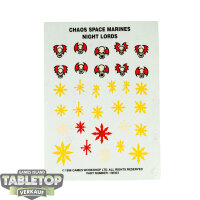 Chaos Space Marines - Transfer Sheet - Sonstiges
