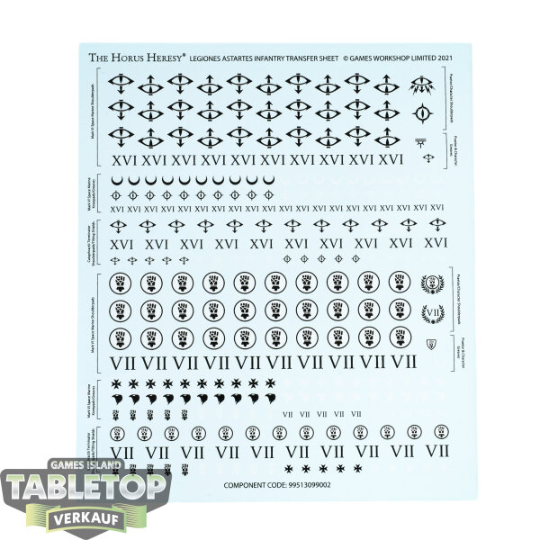 Horus Heresy - Transfer Sheet - Sonstiges