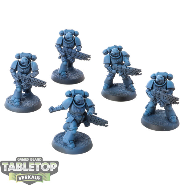 Space Marines - 5x Infernus Squad - teilweise bemalt