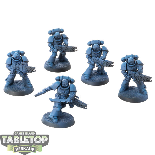 Space Marines - 5x Infernus Squad - teilweise bemalt