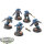 Space Marines - 5x Assault Intercessor Squad - bemalt