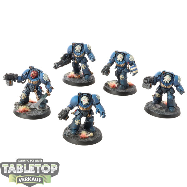 Space Marines - 5x Terminator Squad - bemalt