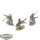 Gloomspite Gitz - 3x Snarlboss and Wolfgit Retinue - bemalt
