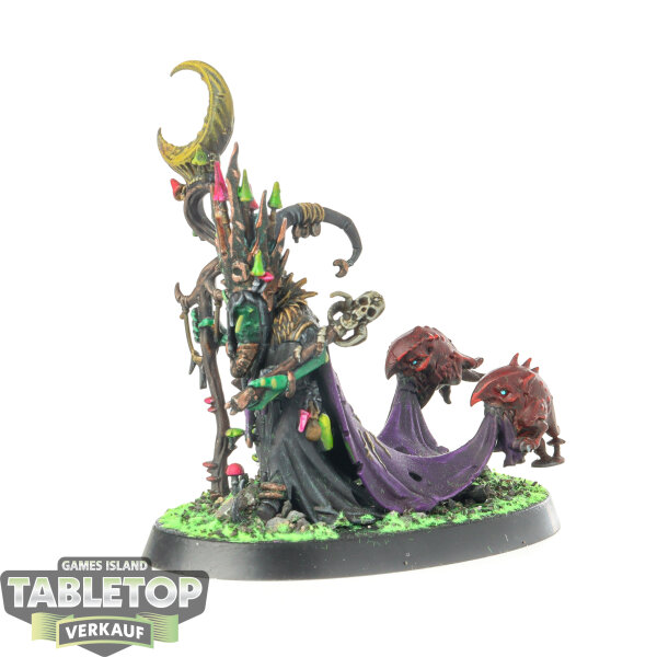 Gloomspite Gitz - Skragrott the Loonking - bemalt