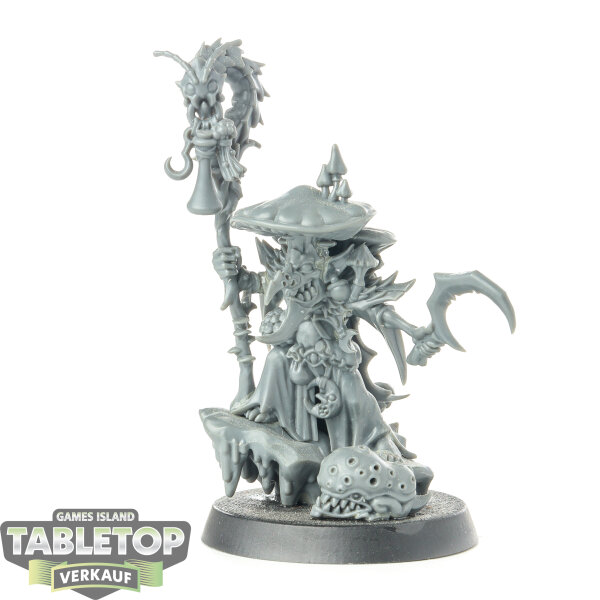 Gloomspite Gitz - Fungoid Cave-Shaman - unbemalt