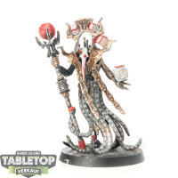Necrons - Chronomancer - teilweise bemalt