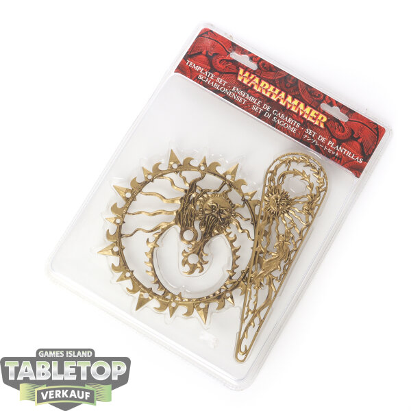 Spielzubehör - Warhammer Fantasy Template Set - Originalverpackt / Neu