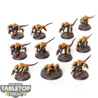 Tyraniden - 10x Termagants - teilweise bemalt