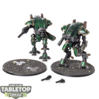 Imperial Knights - 2x Armiger Warglaives - teilweise bemalt