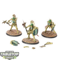 Ossiarch Bonereapers - 3x Necropolis Stalkers - bemalt