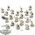 Ossiarch Bonereapers - 20x Mortek Guard - teilweise bemalt