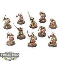 Ossiarch Bonereapers - 10x Mortek Guard - bemalt