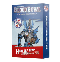 Blood Bowl - High Elf Team Refernce Cards (English)